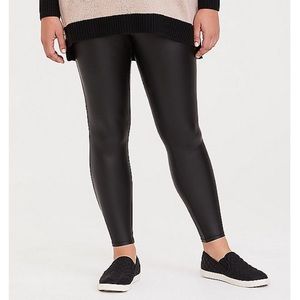 Torrid faux leather leggings